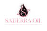 Satierra Oil luxury rose-gold oil droplet logo